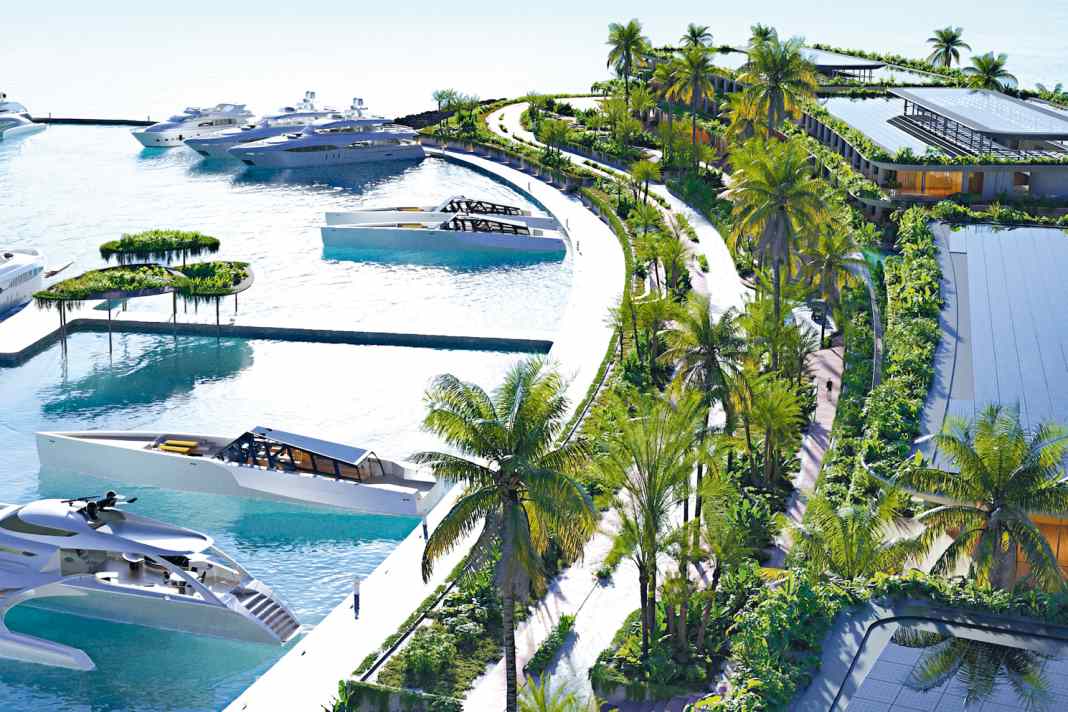 Zamani Islands: A 60,000 square metre marina is to be built in the inner ring of the Maldives atoll by 2026