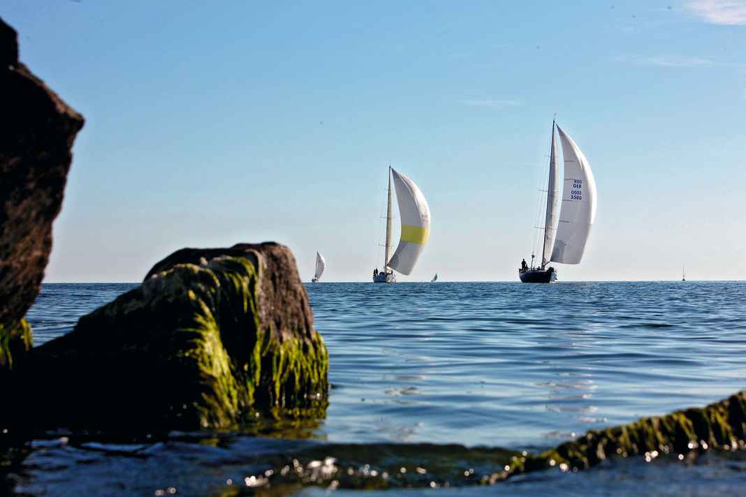 Auch wenn es beschaulich wirkt – Rønne bietet Fährverbindungen nach Deutschland