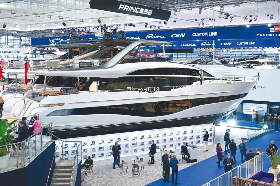 A crowd-puller: Superyacht Hall 6 attracts tens of thousands of boot visitors year after year