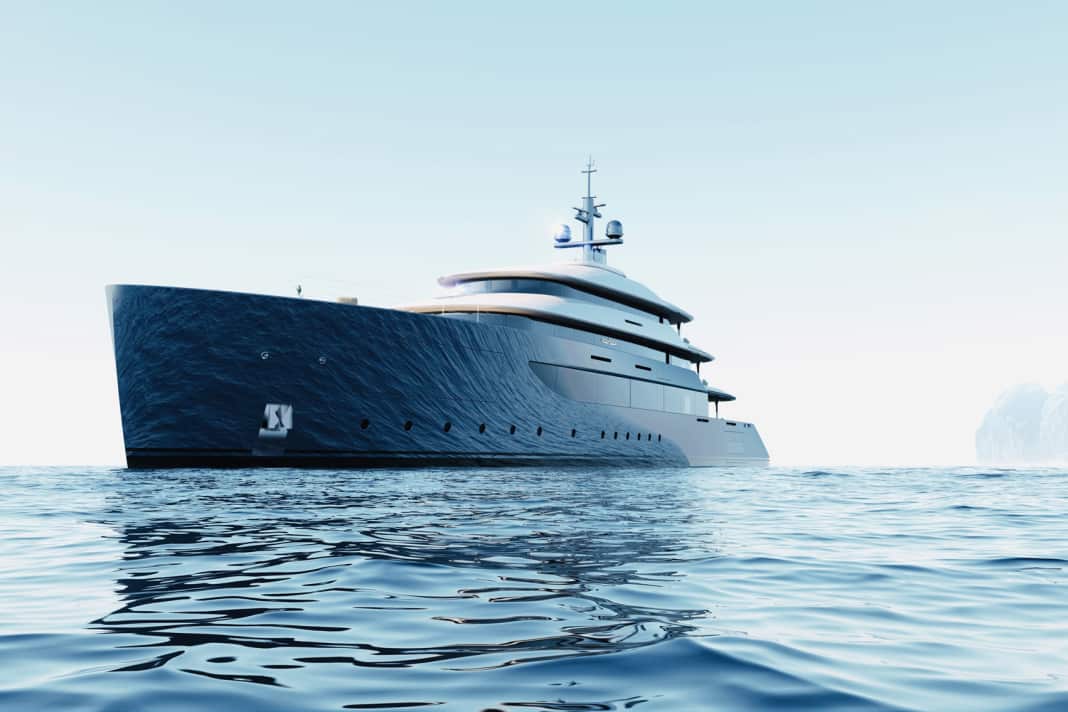 "Standby": Oceanco developed the 80-metre displacement vessel with Lateral Naval Architects, with designer Jay Aberdoni taking care of the creative finishing touches.