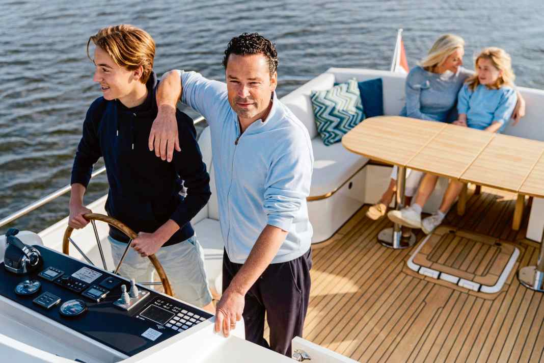 Bootsurlaub mit Stil: Linssen-Yachten genießen einen hervorragenden Ruf in der Szene.