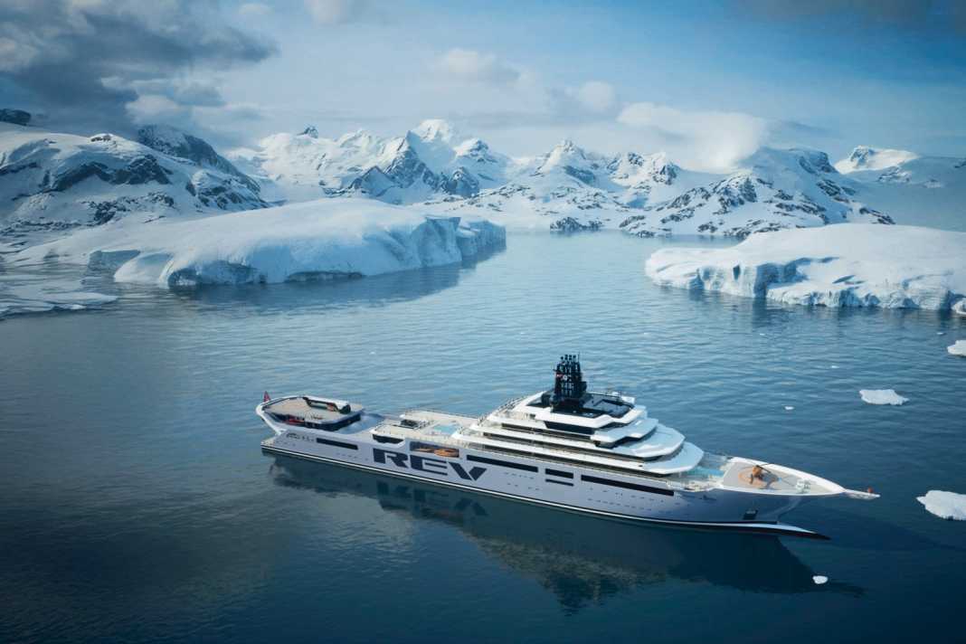 Yacht and research vessel: The 195-metre hull will be painted to a higher gloss than planned in the Netherlands and set sail at the beginning of 2027.