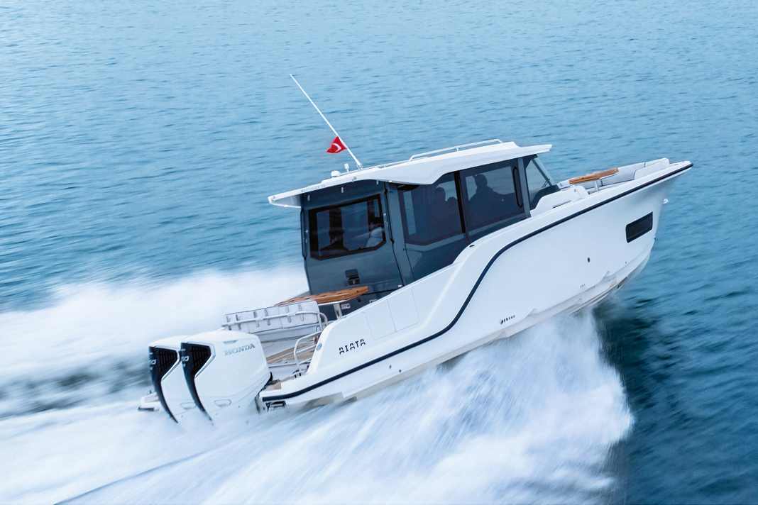 Optisch könnte man fast sagen, dass das Boot aus Skandinavien und nicht aus der Türkei kommt.