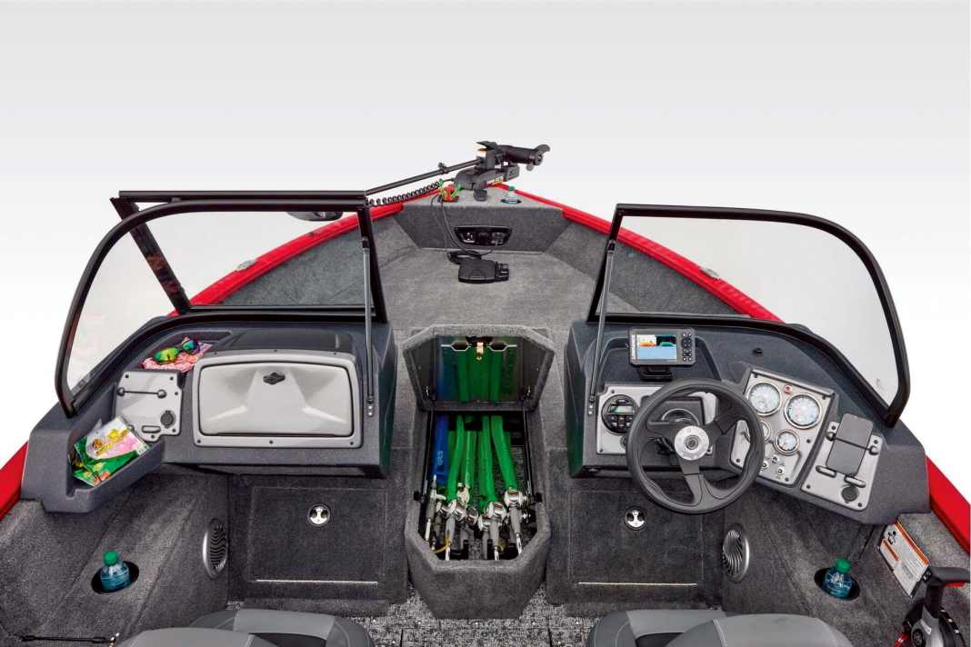 Unfold, select, get started: The central rod compartment easily swallows 6 to 12 rods and ensures that nothing gets in the way.