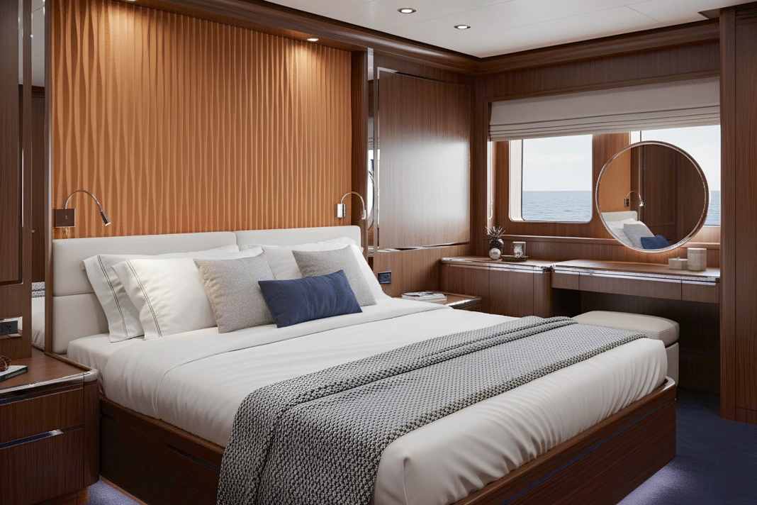 Genuine cork: the panels improve the indoor climate.