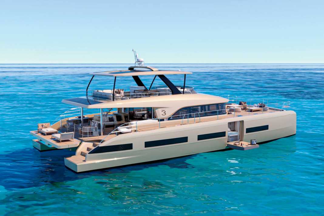 Floating island: there is plenty of space.