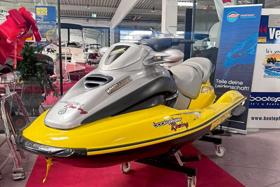 Gelbe Zeitreise: Der Sea-Doo GTX von 2002 zeigt sich mit ...