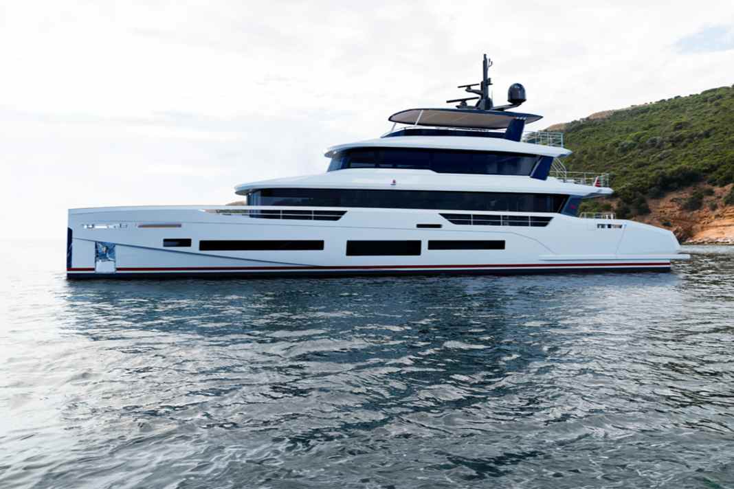 Flying high: The Sirena 118 extends over three decks.