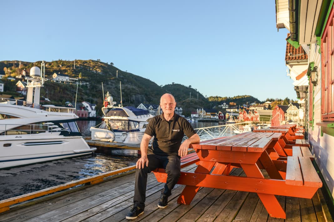 Kalvåg cuisine: Svein Inge Fosse is the senior chef at "Knutholmen". He has already catered for several superyacht owners