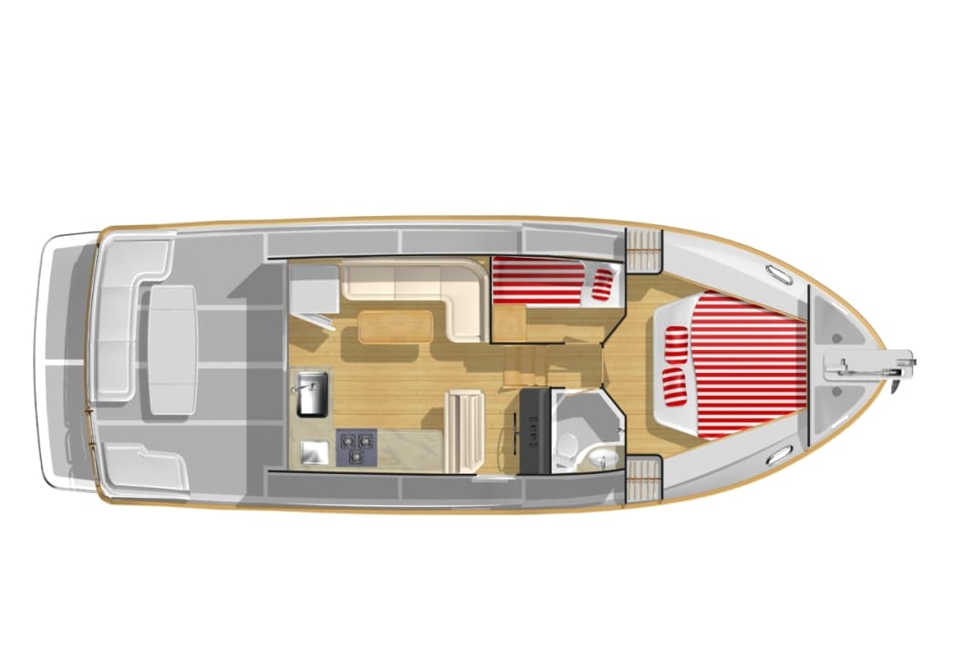 Die neue Integrity 380 Sedan.
