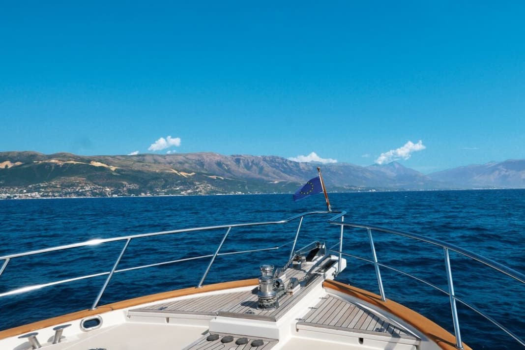 On the journey from Durrës to Orikum.