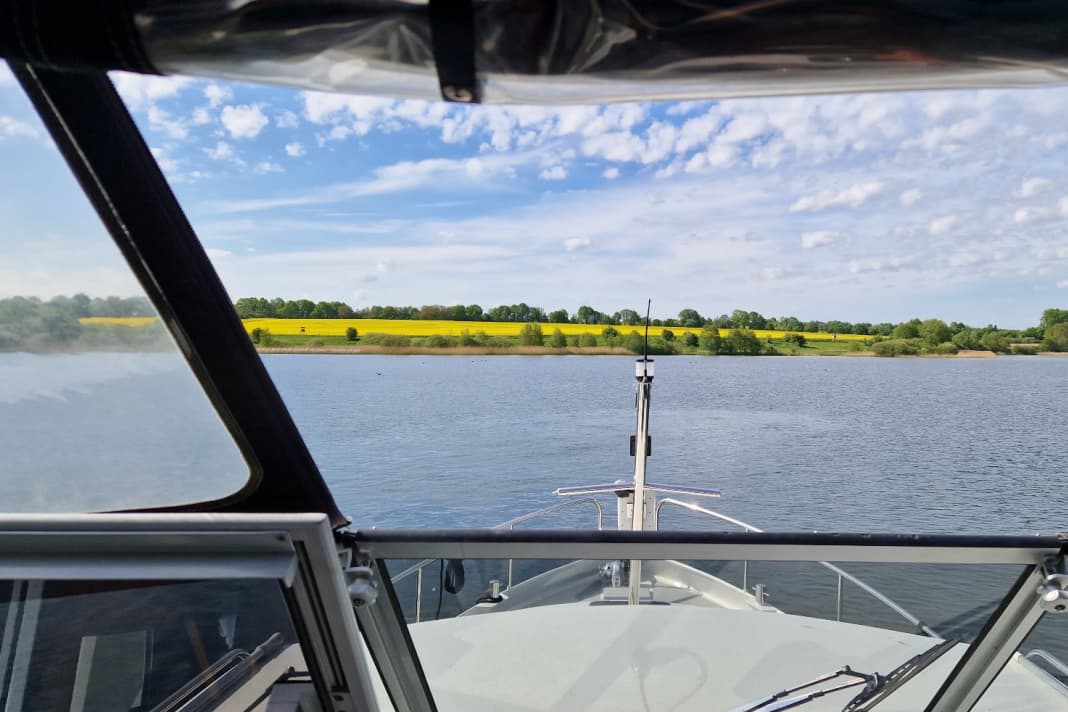 Mecklenburg shows its most beautiful side from the water