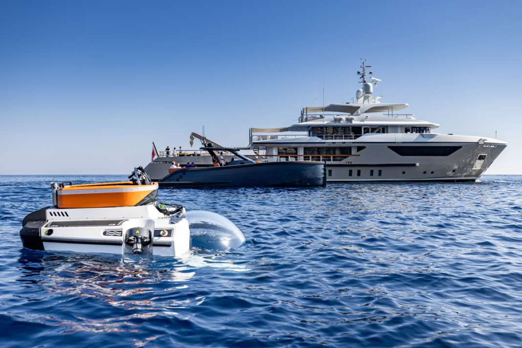Sieht aus wie ein Kinderspielzeug, ist aber ein echtes U-Boot mit Elektroantrieb.