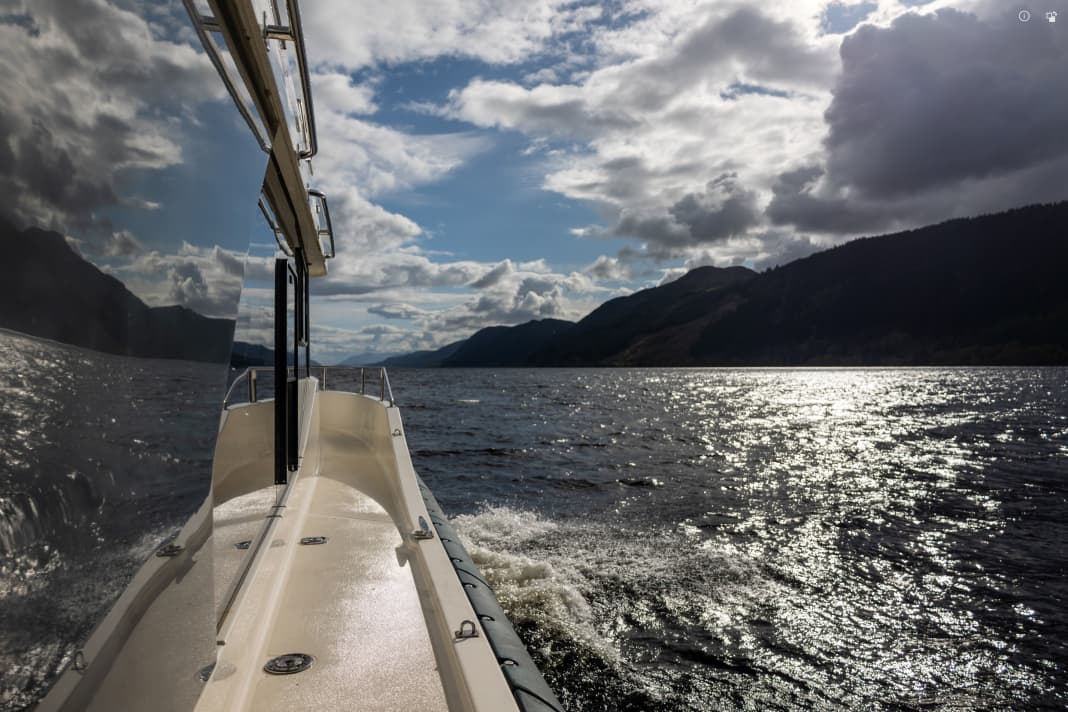 With a length of 37 kilometres, Loch Ness makes up a third of the entire length of the canal