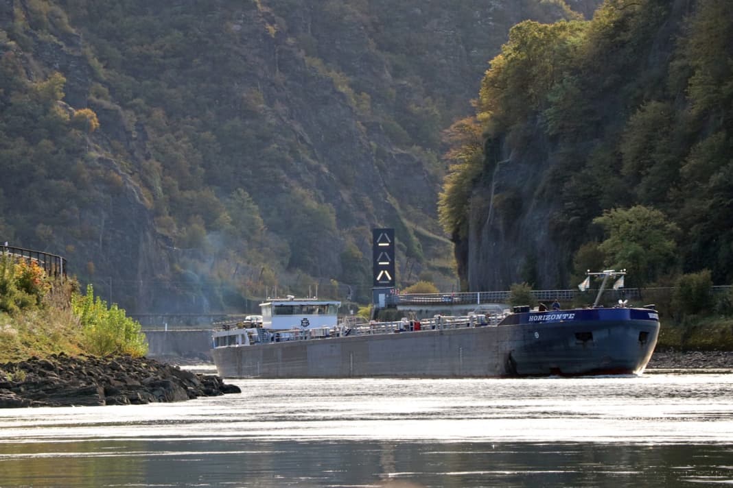 Lichtwahrschau am Rhein