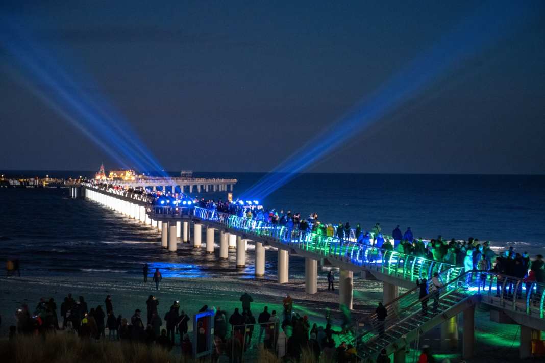 Der Abend des Eröffnungstages.