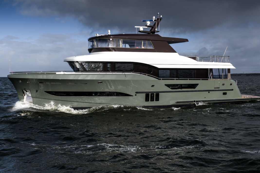 "Moss" ist die zweite Ocean Explorer 85 von Steeler.
