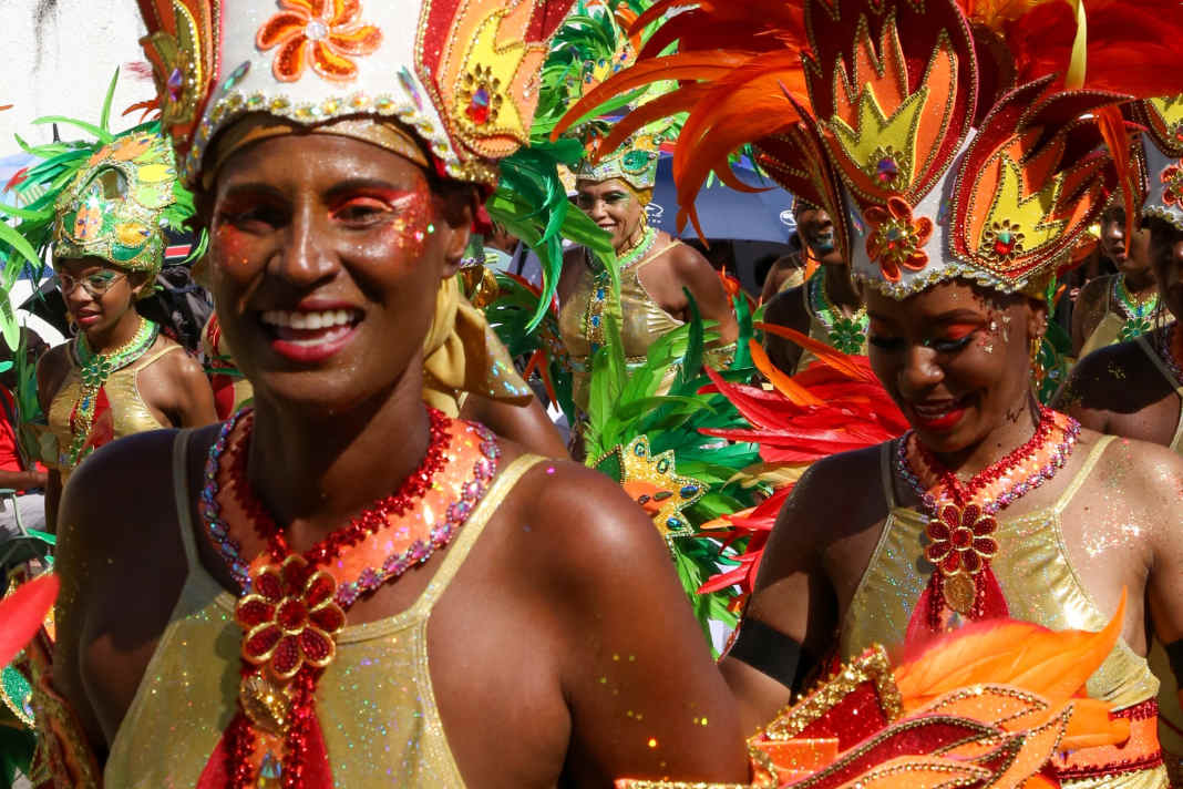 Farbenfroh: Karneval auf Guadeloupe.