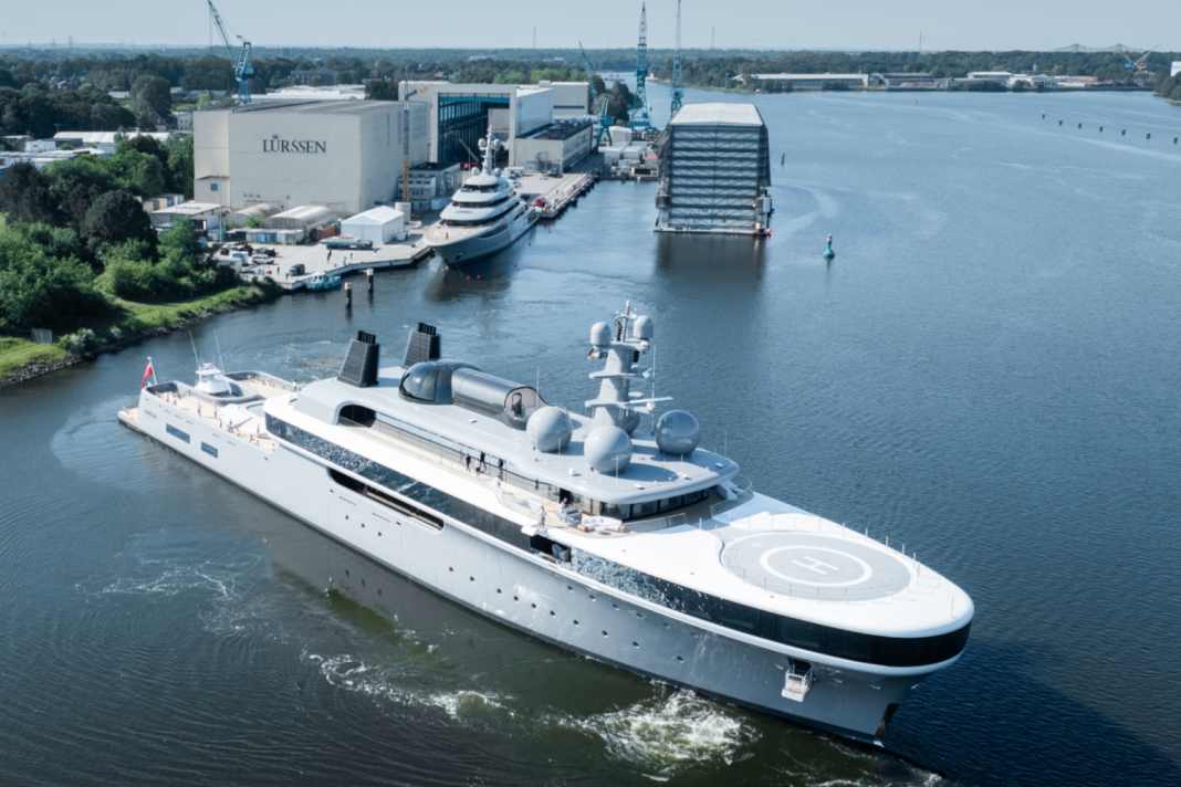 Explorer: Marc Newson had an almost completely free hand in the design of the Lürssen.