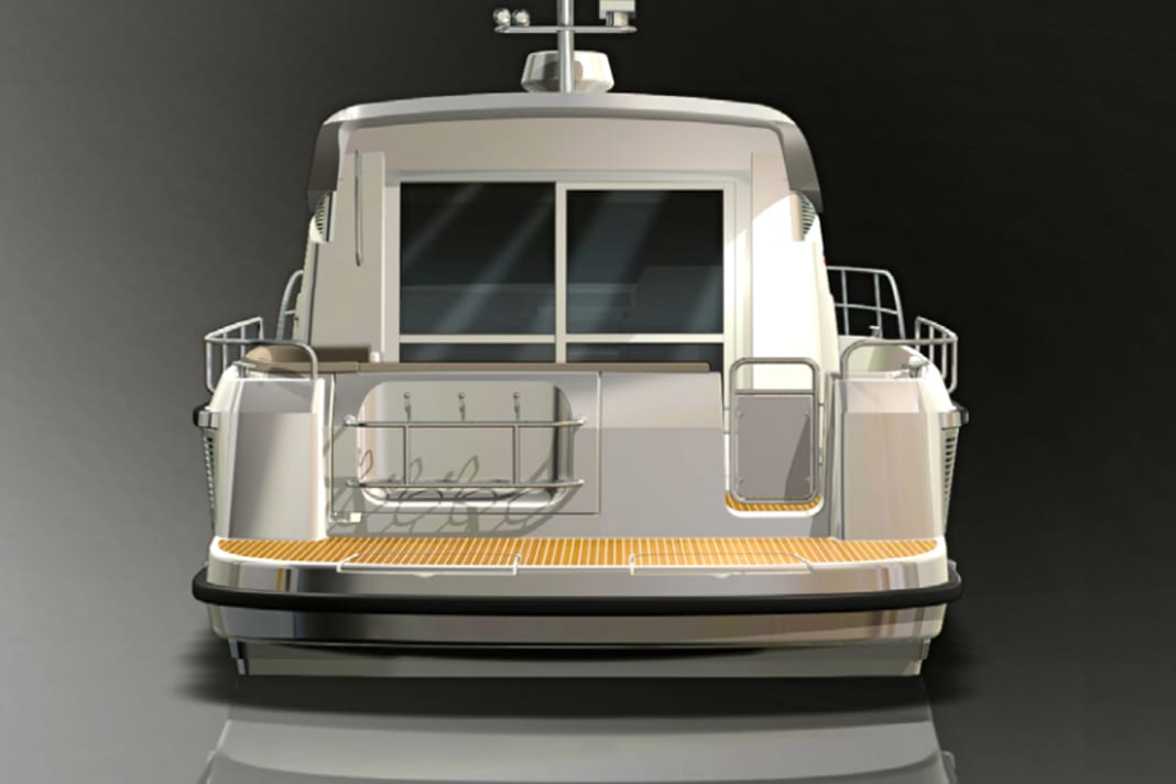 The new Nimbus 405 Coupé: this is what it should look like.