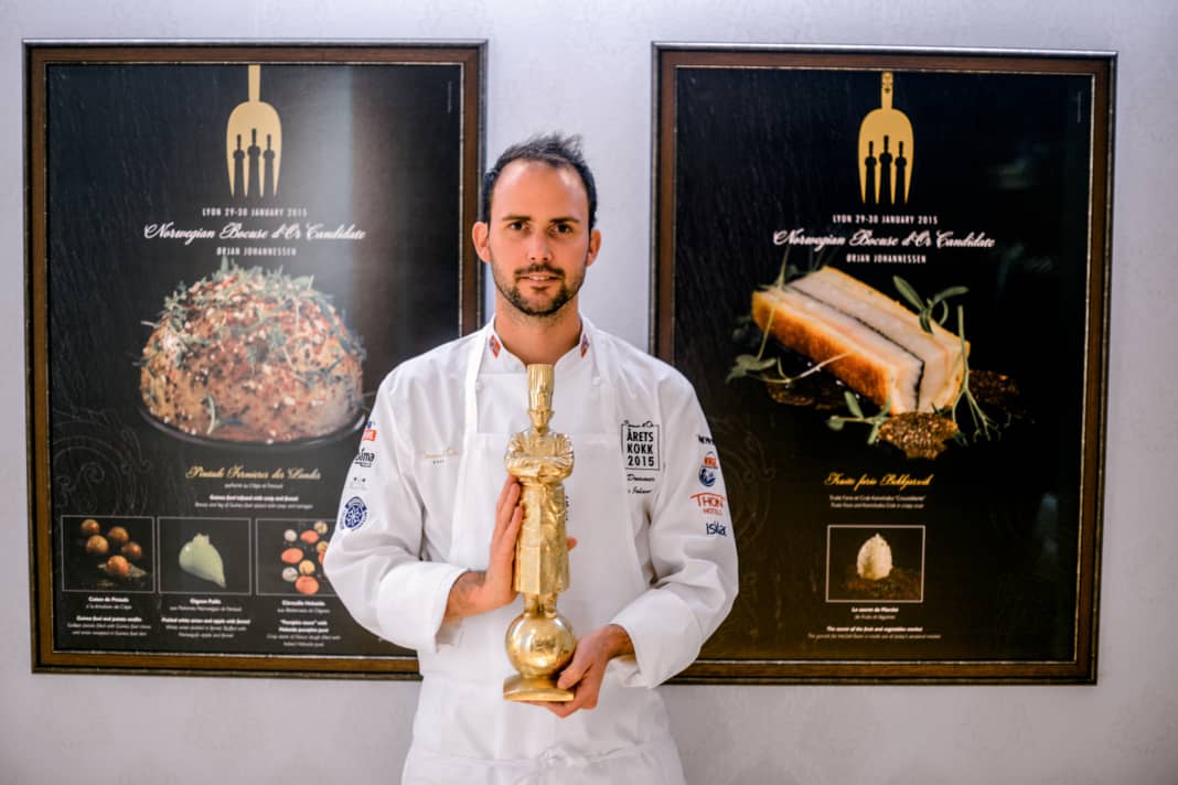 One of the world's best chefs: Ørjan Johannessen won the gold medal at the Bocuse d'Or. His restaurant is often fully booked in the high season