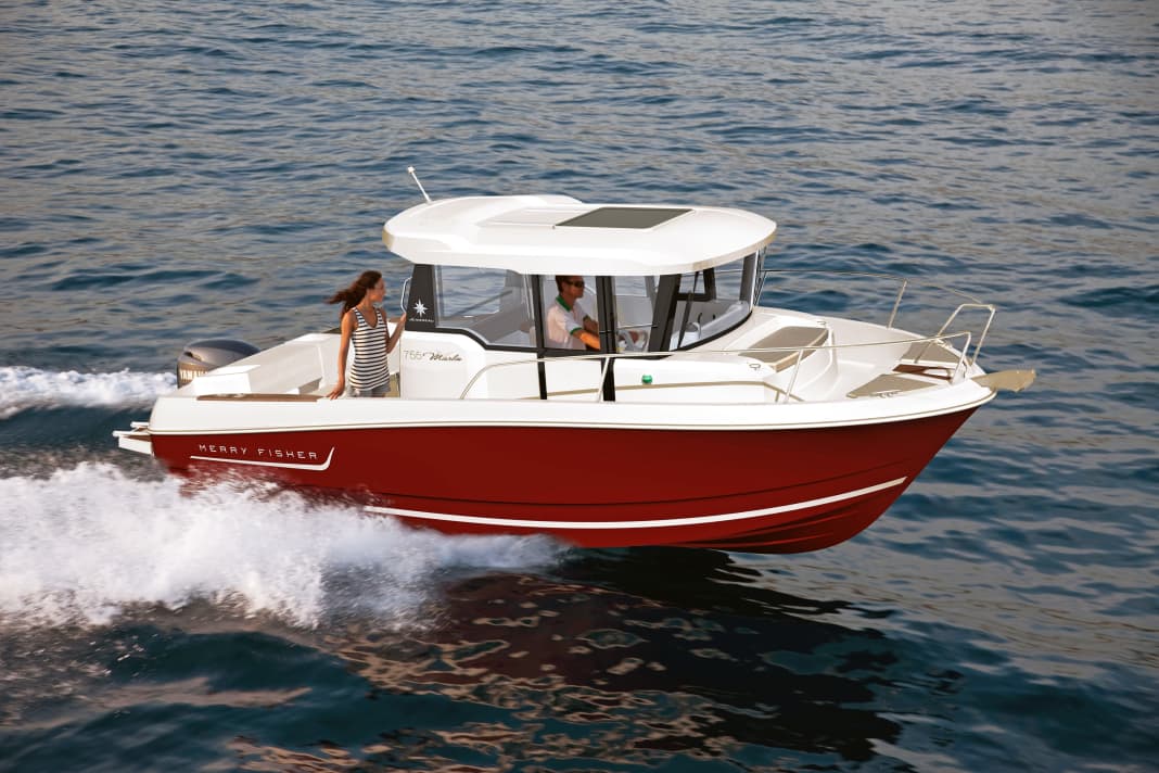 The new Jeanneau Merry Fisher 755 Marlin.