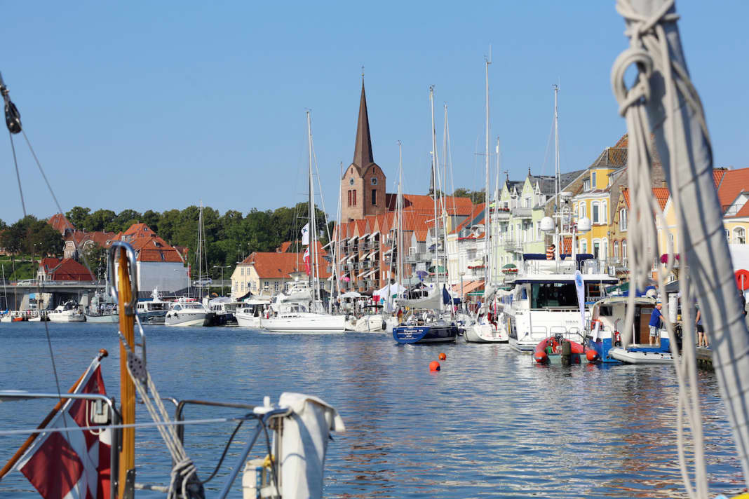 Sønderborg city harbour