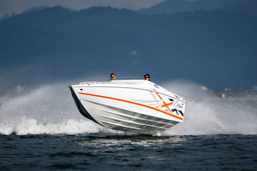 Liquid Quarter Mile on Lake Constance