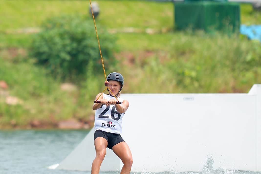 Julia Rick startete für Deutschland.