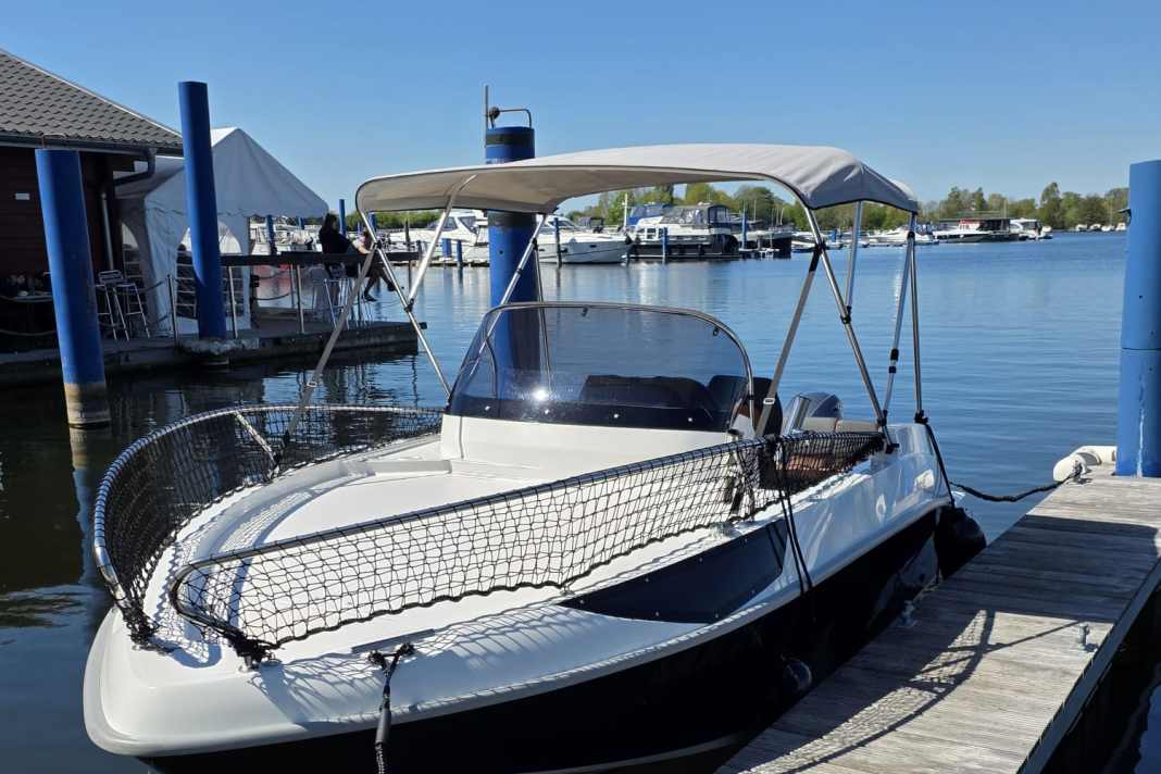 Bei dem gestohlenen Boot handelt es sich um eine Banta 545 namens "Mücke".