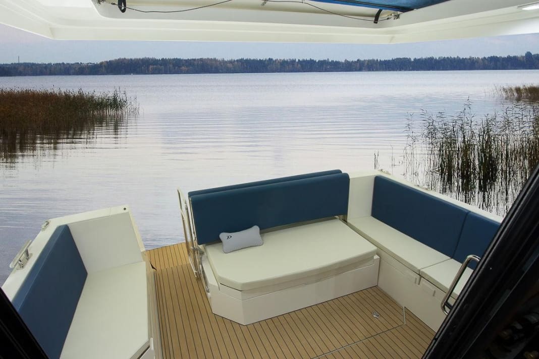 Delphia Escape 1150 Voyage: Heck