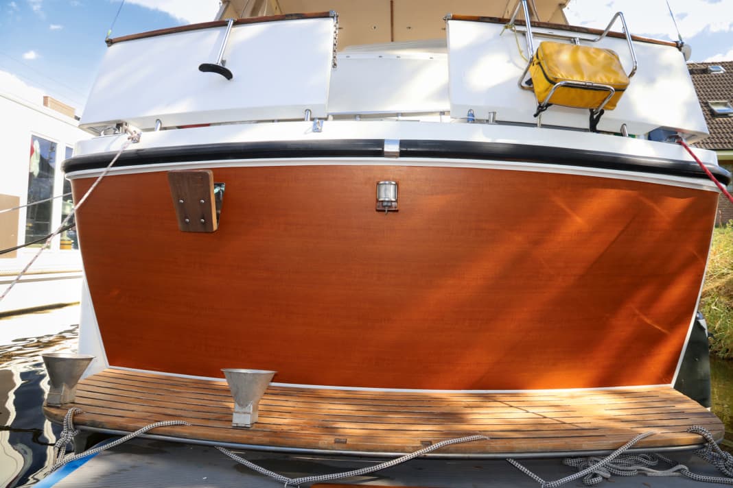 Nachher: Das Ergebnis der Folierung