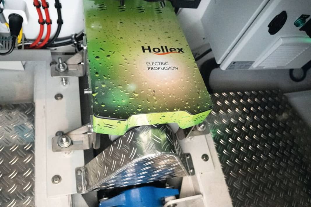 The electric motor from Hollex