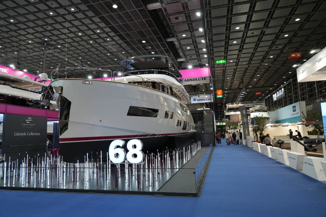 Sirena 68 - Mit der 70 Fuß langen und 28 Knoten schnellen Superyacht knöpft die türkische Werft nahtlos an den Erfolg des vier Fuß kleineren Vorgängermodells an