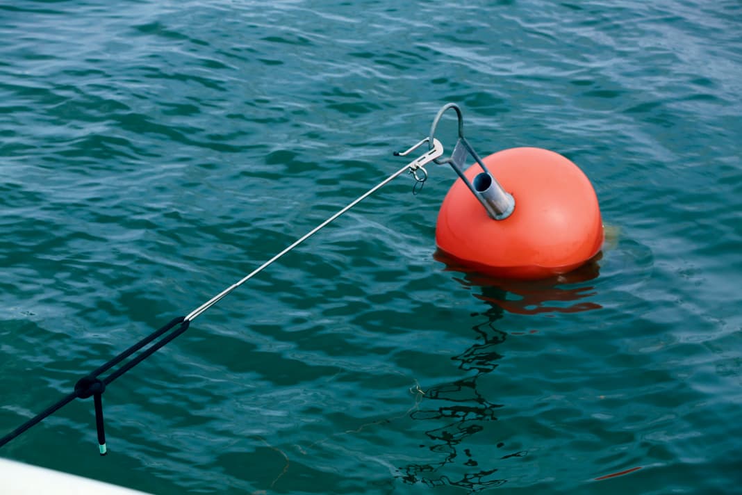 Depending on the area, additional equipment can provide more safety: for example, a buoy hook ...