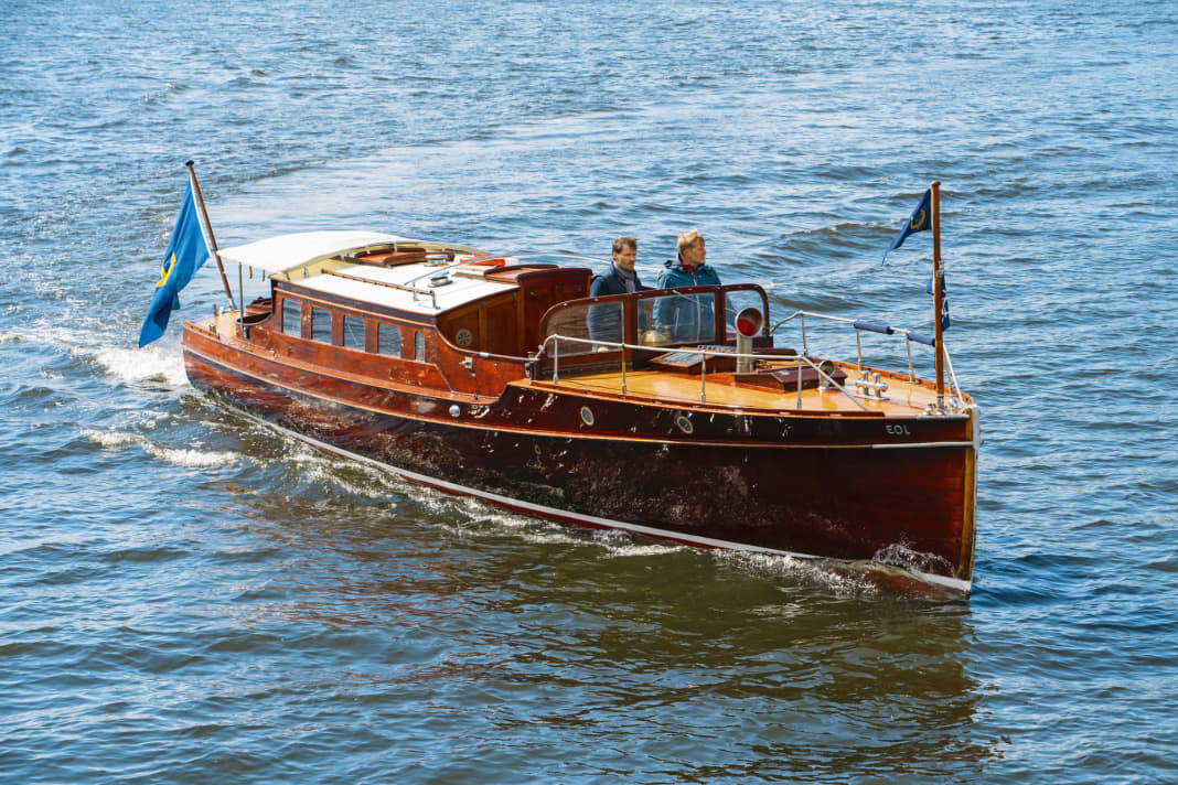 C. G. „Cege“ Pettersson gilt als der Vater  des schwedischen Motorboots. Einer seiner Entwürfe fährt heute in Berlin.