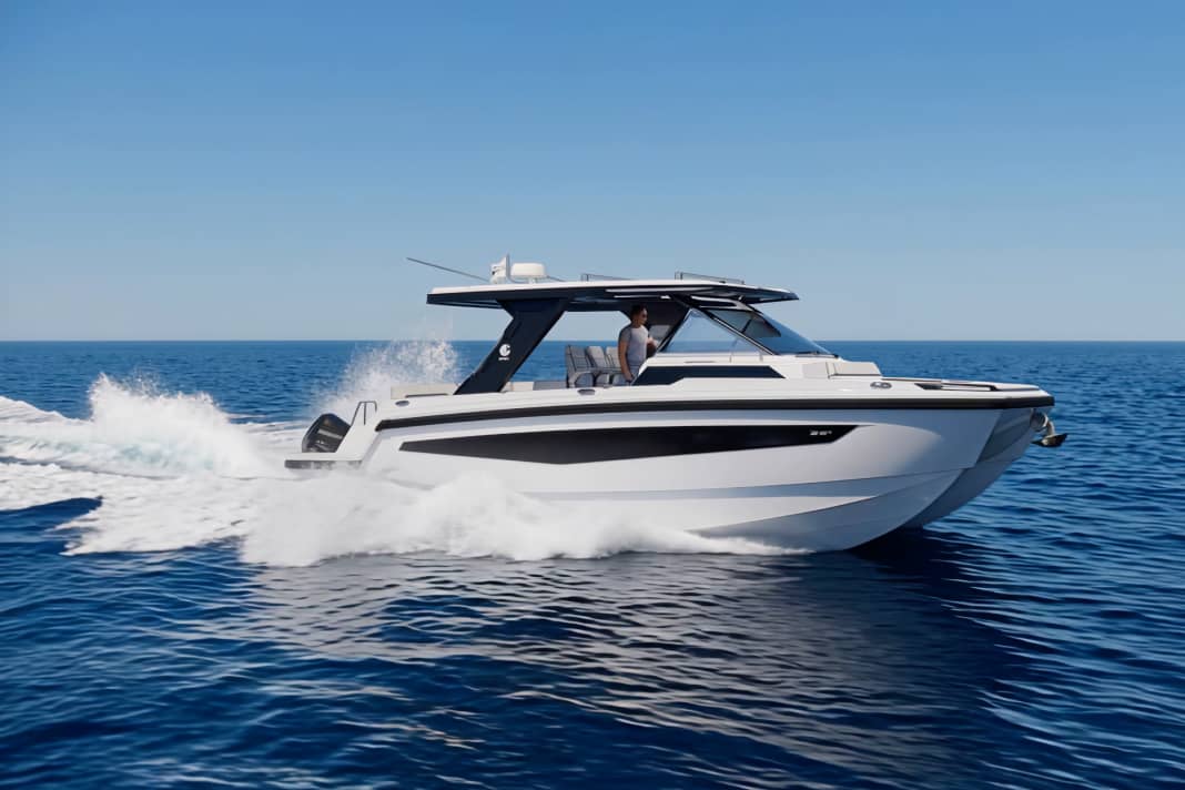 Aquila’s new catamaran.