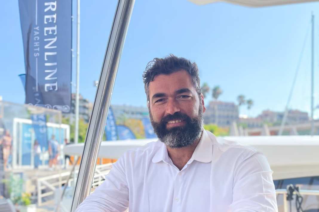 Alessandro Lorenzon, Global Business Director und Chief Experience Officer bei Greenline Yachts.