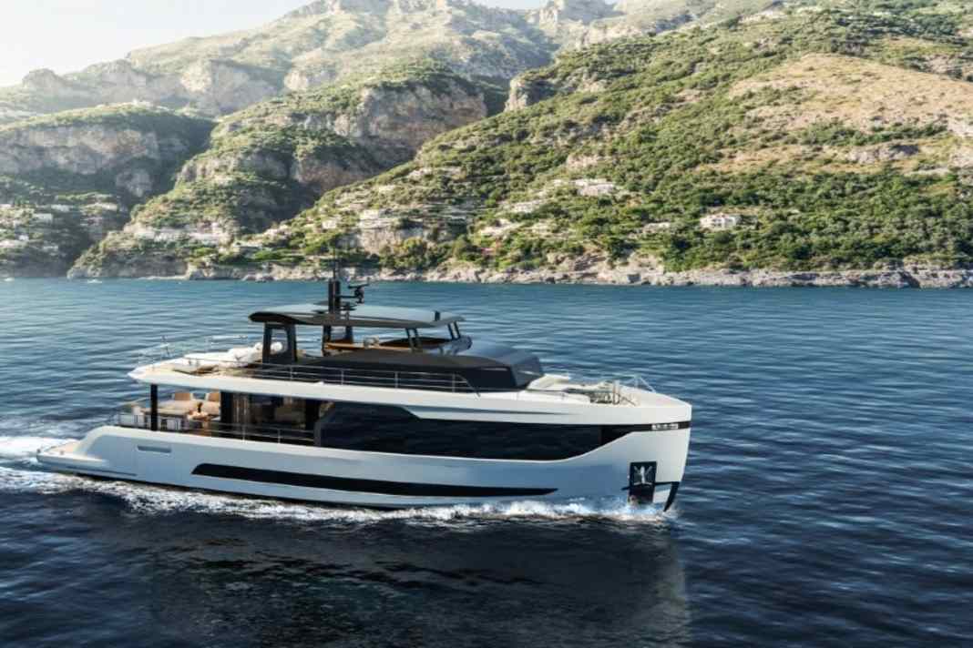 The Arcadia A80new stands for comfortable and rather leisurely travelling at around ten knots.