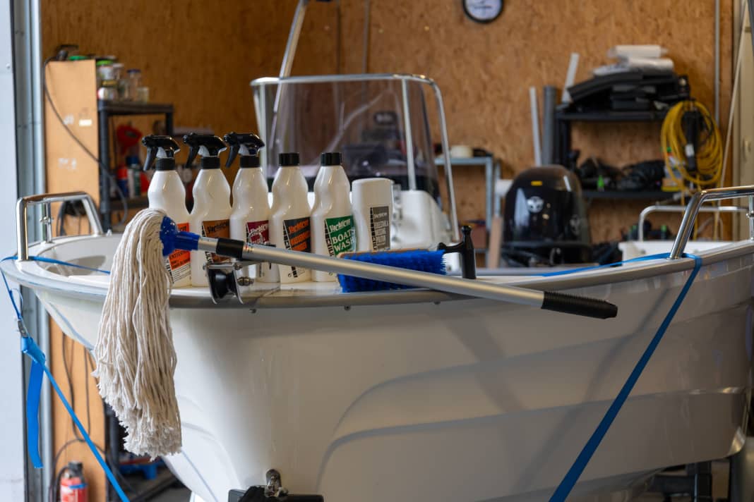 We make our Pegazus 450 shine again with these products, which are available from Bauhaus