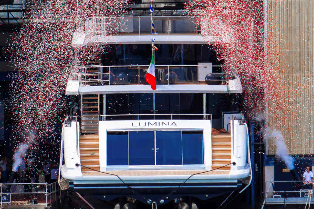 Kicking off: The launch of the “Lumina” marks the start of a multi-million investment programme at Benetti.