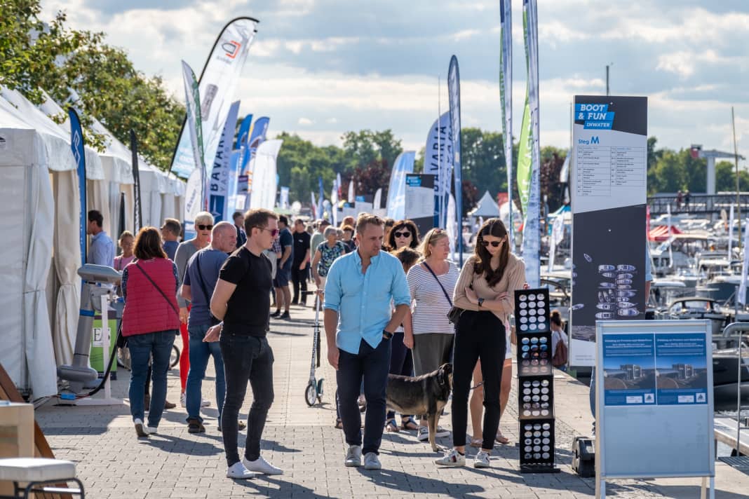 Viel los: Die Boot & Fun inwater will auch dieses Jahr möglichst viele Besucher an die Havel ziehen