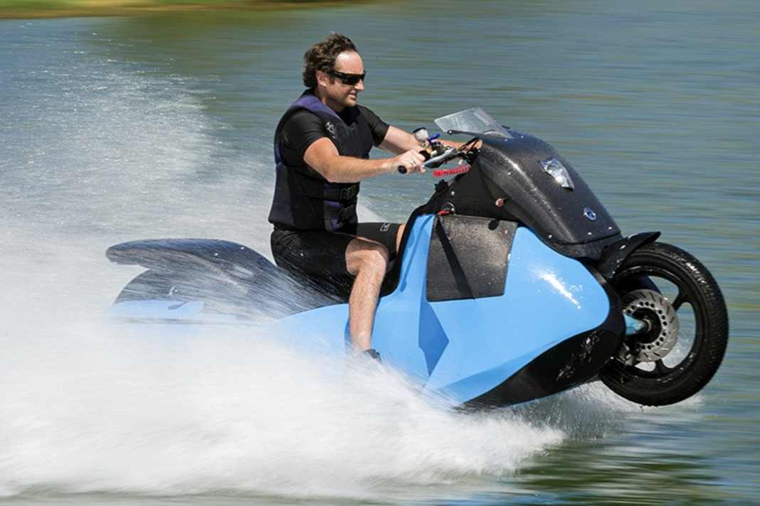 Up to 30 knots thanks to jet propulsion