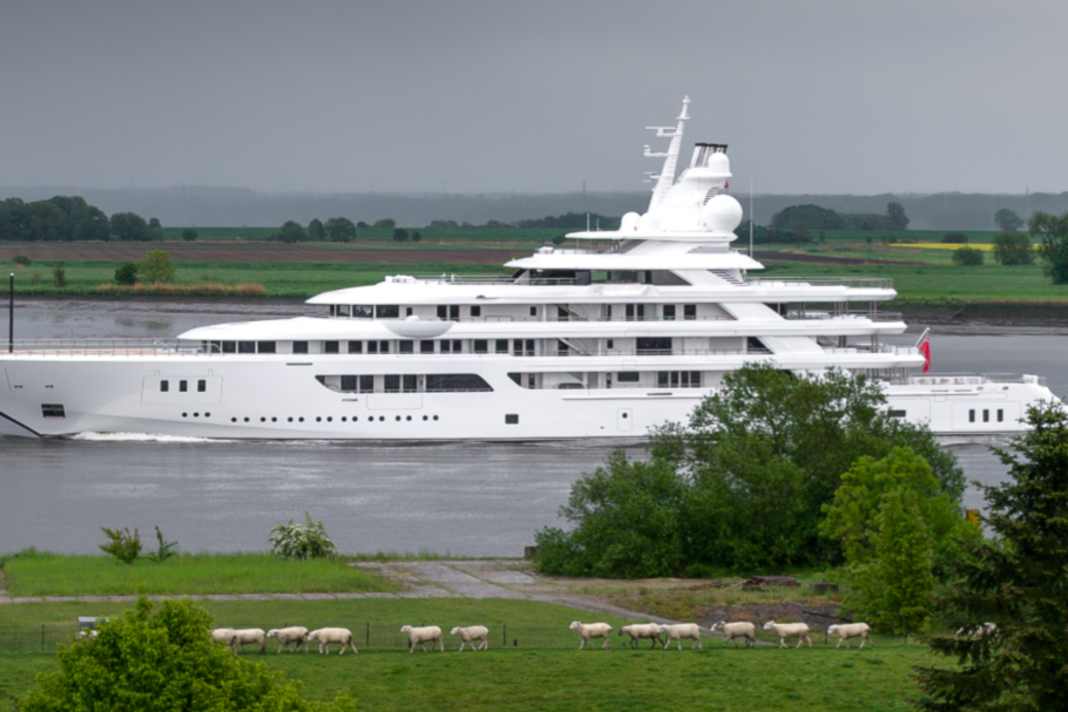 Traditionelles Design: Die 117 Meter entstanden auf dem Zeichentisch von Frank Woll.
