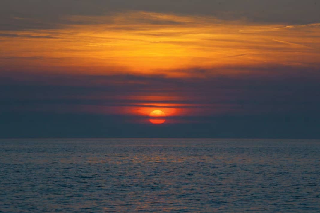 Pretty, such a sunset - but also seen many times before