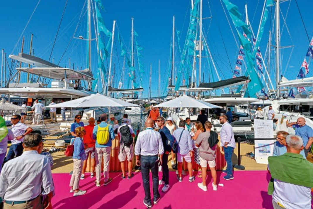 The Cannes Yacht Festival scores just as highly with its maritime location as the Interboot (below) in Friedrichshafen on Lake Constance.