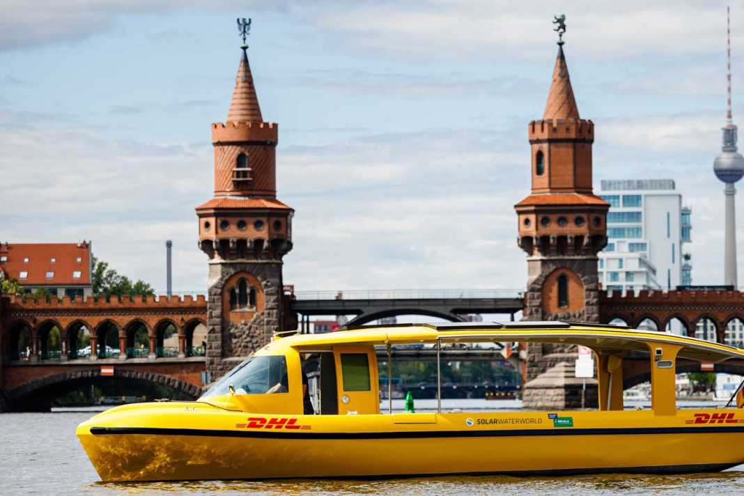 Following the success of the pilot project, which started in October 2022, a second route is now planned for the DHL boat.