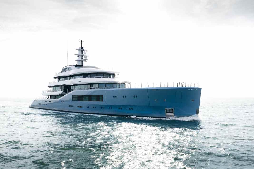 "Netto II" on sea trials on the North Sea off Vlissingen.