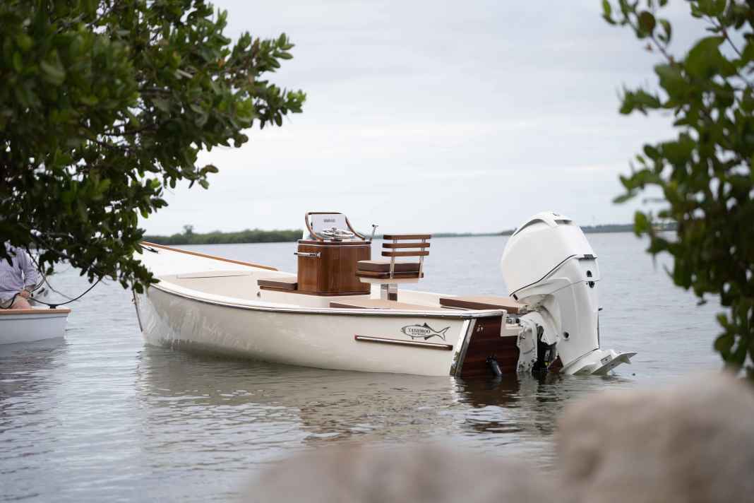 The Tashmoo 18 makes an elegant appearance.