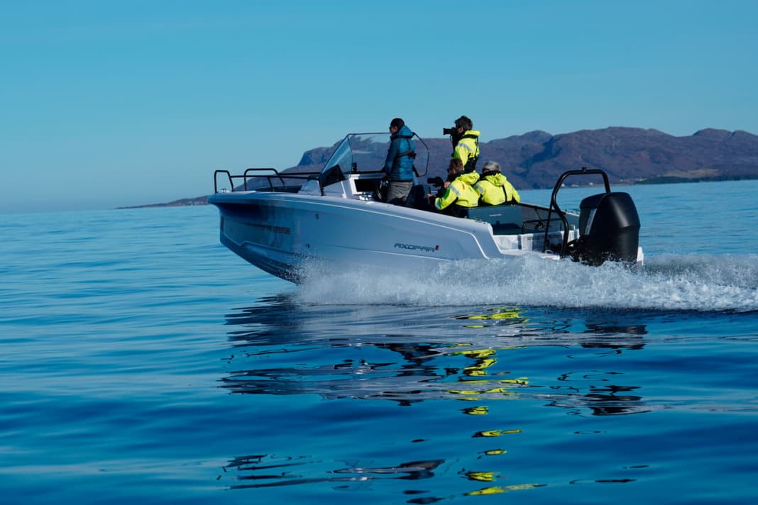 The maximum speed is over 50 knots
